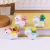 Adornos Pequeños Lindos y Creativos, Mini Decoraciones Lindas para Escritorio, Adornos para Pantalla de Consola Central de Coche, Juguetes de Resina al por Mayor