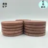 Discos de Piedra Roja de 50 mm en Stock al por Mayor para Salas de Sauna, Camas de Sauna, Calefacción, Belleza y Moxibustión; Discos de Piedra Roja y Discos de Piedra Negra