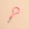 Hebilla de bombilla de luz de color colgante 302 cierre de langosta colgante anillo único accesorios de joyería diy cierre de langosta de plástico colgante de juguete para muñeca