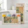 Juego de Tazas de Té Mil Li de Montañas y Ríos Taza de Anfitrión de Gama Alta Taza de Cerámica para Cata de Té Empaque de Caja de Regalo Souvenir de Empresa con Logotipo