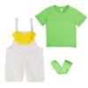Disfraces de Actuación para Niños Animación Estudiantes de Primaria Disfraces de Actuación de Danza Jardín de Niños Coloridos Mangas Cortas Uniformes de Clase Personalizados