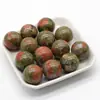 Esfera Não Porosa Esfera Não Porosa 20mm Redonda Pedra Ágata Ametista Natural DIY Pedra Não Porosa Contas Redondas Atacado
