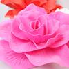 Flor artificial nueva rosa plana de PE decoración de espacio colgante boda fiesta escena diseño modelado Rosa