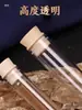 Porta Incienso Transparente Tubo de Incienso Acrílico Porta Varillas de Incienso para el Hogar Cubo de Incienso de Plástico Madera de Agar Madera de Sándalo Para Sostener Varillas de Incienso Tubo de Varilla de Incienso Para Dispensar