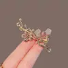 Nuevo Broche Estilo Chino Estilo Nacional Flor de Ciruelo Roja Broche Antiexposición Personalizado de Gama Alta Accesorios para Ropa de Traje