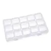 Caixa Organizadora de Mesa PP Caixa de Joias ins Joias para Nail Art Unha Artística Diamante Transparente Caixa de Armazenamento Multifuncional Portátil