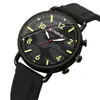 Reloj de Cuarzo para Hombre Synoke Personalizado Camuflaje con Correa de Silicona, Reloj de Pulsera Estudiante Moderno y Versátil