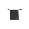 Bolsa con cordón de cuero PU personalizada para bolsillo, para guardar batería externa, audífonos, cable de datos, fábrica