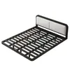 Cama flotante, moderna y simple, sin cabecero, base de listones, para uso doméstico en dormitorio principal, cama grande, cama individual o doble, cama de hierro forjado, popular en línea