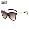 Mosu 39005 Gafas de Sol Anti-UV Simples y de Moda Europeas y Americanas, Gafas de Sol Modernas para Mujer, Venta al por Mayor Transfronteriza