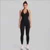 Conjunto de Chaleco de Yoga Cruzado con Cuello Halter en V y Copas Fijas, Chaleco Deportivo con Hermoso Diseño en la Espalda, Conjunto de Tops Casuales para Fitness