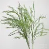 Grama de aspargo especializada para casamentos, grama decorativa e flores para casamentos, arranjos florais de casa estilo ins para nichos