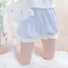 Ropa de Exterior Fina de Verano para Mujer Anti-Exposición Pantalones Anchos de Flor de Seguridad Pantalones Cortos de Capa Base Verano