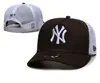 Nueva gorra de béisbol de malla NY/LA para hombres y mujeres, gorra transpirable con bordado para el sol, sombrero moderno ajustable y a la moda