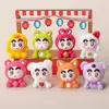 Muñeca de Animal Pequeña Color Real Nueva Resina Juguete de Juego de Moda Adornos Explosivos para Venta en Vivo Accesorios Portátiles Adornos Colgante