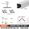 Accesorios para puertas plegables de alta resistencia herrajes para puertas correderas colgantes ventana plegable aleación de aluminio pista deslizante superior polea traducción