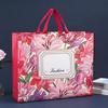 Tela No Tejida Textiles para el Hogar Ropa de Cama Juego de Cuatro Piezas Bolsa de Empaque Bolsa Tote Regalo Doble Felicidad de Boda Almacenamiento al por Mayor