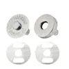 Venta al por mayor de fábrica Bolsas con hebilla de imán fuerte de metal billetera hebilla magnética sin costura hebilla 14MM 18mm hebilla de cierre