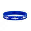 Pulsera de Silicona Tiburón Tema Océano Fiesta Banda para la Muñeca Parque de Acuarios Promocional Banda de Goma para la Muñeca