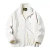 Nueva Chaqueta de Terciopelo de Cordero Otoño e Invierno Ropa Exterior de Algodón para Hombre Chaqueta Polar con Forro Polar Terciopelo Teddy Espesada Chaqueta Polar para Hombre Chaqueta de Algodón Top para Hombre
