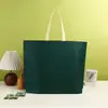Sacolas de TNT Prontas, Lisas e Impressíveis com Logo, Sacolas de Presente Prensadas a Quente, Sacolas de Compras Publicitárias