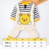 Ropa Transfronteriza para Perros Otoño e Invierno Estilo Delgado Teddy Bichón Bulldog Francés Correa-Arnés para Mascotas Ropa de Cuatro Patas Overoles para Perros Pequeños