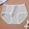 Bragas de Encaje Estilo Francés Retro Ligeras de Verano para Mujer, de Hilo Colorido Acanalado de Cintura Media 10A de Seda de Morera para Mujer al por Mayor