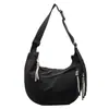 Bolso Bandolera Neutro Tipo Dumpling Gran Capacidad Bolso para Viajes Diarios 2025 Nuevo Versátil Mochila Cruzada para Hombres y Mujeres