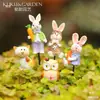 Gato Sereia Animal ZAKKA Jardim Criativo Suculenta Decoração Vaso de Flores Inserir Ornamento Jardinagem Micro Paisagem