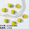 Manzana de Vidrio, Fresa, Pera Frutas Cuentas Sueltas Hecho a Mano DIY Collar Pulsera de Cuentas Materiales Accesorios Joyería Venta al por Mayor