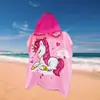 Bata de baño con capucha cruzada más vendida de Amazon para niños, capa de dibujos animados, bata para nadar y bañarse, certificada por CPC