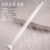 Tubo de Incenso Plástico Acrílico Grande Longo Tubo de Incenso Transparente Barril de Incenso Linha de Incenso Casca Dura Incenso Palito Doméstico