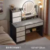 Tocador dormitorio simple moderno tocador red social chica dormitorio principal habitación de alquiler con tocador gabinete de almacenamiento integrado