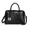 Bolsos nuevos 2020, bolso de mujer de gran capacidad con estampado de cocodrilo, bolso de hombro de mujer con relieve de moda, bolso de mano combinable