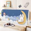 Nueva Funda de Mesita de Noche para Niños Bolsa Suave Estilo Princesa Cubierta Trasera de Cama Artefacto Feo Funda Protectora Elástica para Mesita de Noche