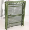 Cama de alambre de acero versión engrosada de exportación doble alambre de acero encriptado cama plegable individual cama de resortes cama para siesta colchón suave cama de acompañamiento
