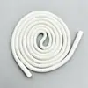 Cordão para Cintura de Calças Esportivas, Cordão Revestido de Borracha Preto, Acessórios para Vestuário, Atacado de Cordões