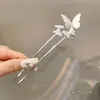 Horquilla de Aleación para Mujer Nueva Primavera 2025 Nuevo Estilo Chino Horquilla en Forma de U con Perla Antigua Accesorio para el Cabello Diario