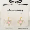 Pendientes de rombos geométricos compactos de moda transfronterizos, pendientes de rayo de temperamento, personalidad simple, pendientes europeos y americanos, lote de suministro