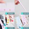 Peine de Cola Puntiaguda de Animales de Dibujos Animados Chimei para Niñas, Portátil, para Cabello Largo, Especial para Niños, Peine de Peluquería, Dientes Finos, Peine para Cabello Denso