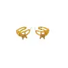 Aretes Arco del Triunfo, Gama Alta, Lujo Ligero, Aretes Estilo Francés, Nuevos Aretes Populares de Forma de Corazón de Nicho