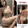 Ropa Interior Sexy Yiyo Sexy Deseo Puro Perspectiva Bordada Banda para la Barriga talla extra Pijama Uniforme Tentación Sin traje 8977