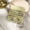 Aretes Coreanos Dongdaemun para Mujer, Aretes Sencillos y de Moda, Aretes de Perlas, 30 Pares de Aretes, Stock Listo de Fábrica, Modelos Más Vendidos