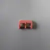 Correa de Reloj Inteligente Hebilla de Plástico Accesorios Ancho de 20 mm Hebilla de Plástico de una Sola Fila