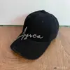 Traje Estilo Coreano Retro Americano Algodão Lavado Desgastado Bordado Araey Boné de Baseball Rasgado Aba Macia Chapéu com Viseira Confortável