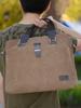 Venta al por mayor de fábrica nuevo maletín de negocios simple para hombre bolsa de lona lavada bolso de moda bandolera de hombro