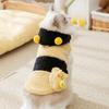 Ropa para Gatos Otoño e Invierno Estilo Carmly Vestido de Transformación para Animales Pequeños Abrigo de Terciopelo Gato Azul Gatito Sin Pelo Gato Mascota Ropa para Gatos