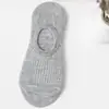 Nuevos Calcetines de Algodón de Color Sólido para Primavera y Verano, Calcetines Cortos Bajos Invisibles Estilo Japonés para Mujer, Calcetines Frescos de Silicona Antideslizantes Sin Muestra