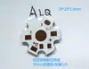 Placa Base de Aluminio Imitación Lumen Alta Potencia 16mm 20mm Placa de Circuito LED de Alta Potencia 1-5W Disipador de Calor de 2 Pines 4 Pines 8 Pines