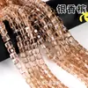 10 lotes de cuentas cúbicas de cristal cuentas cuadradas de vidrio 4/6/8 mm cuentas cuadradas de azúcar materiales para accesorios de joyería DIY